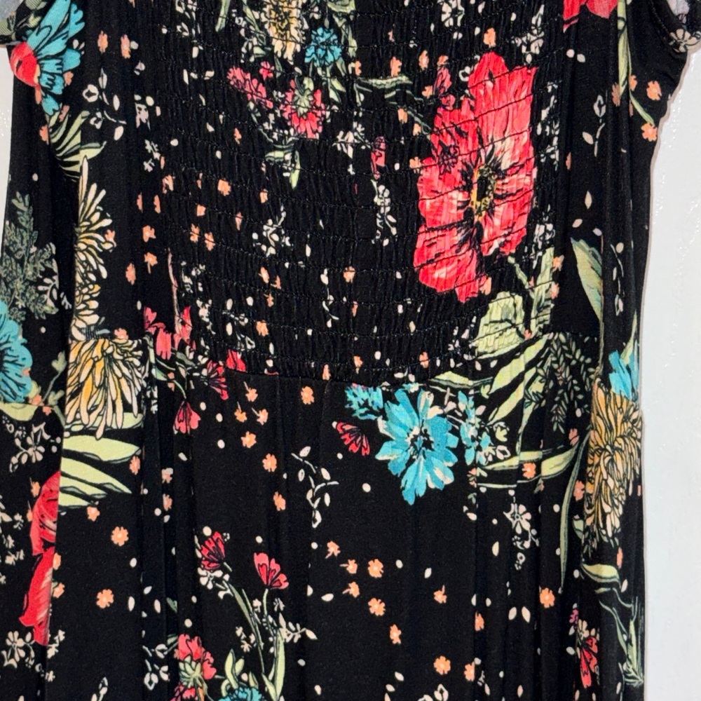 24/7 Maurices Floral Sleeveless Dress - Picture 7 of 13